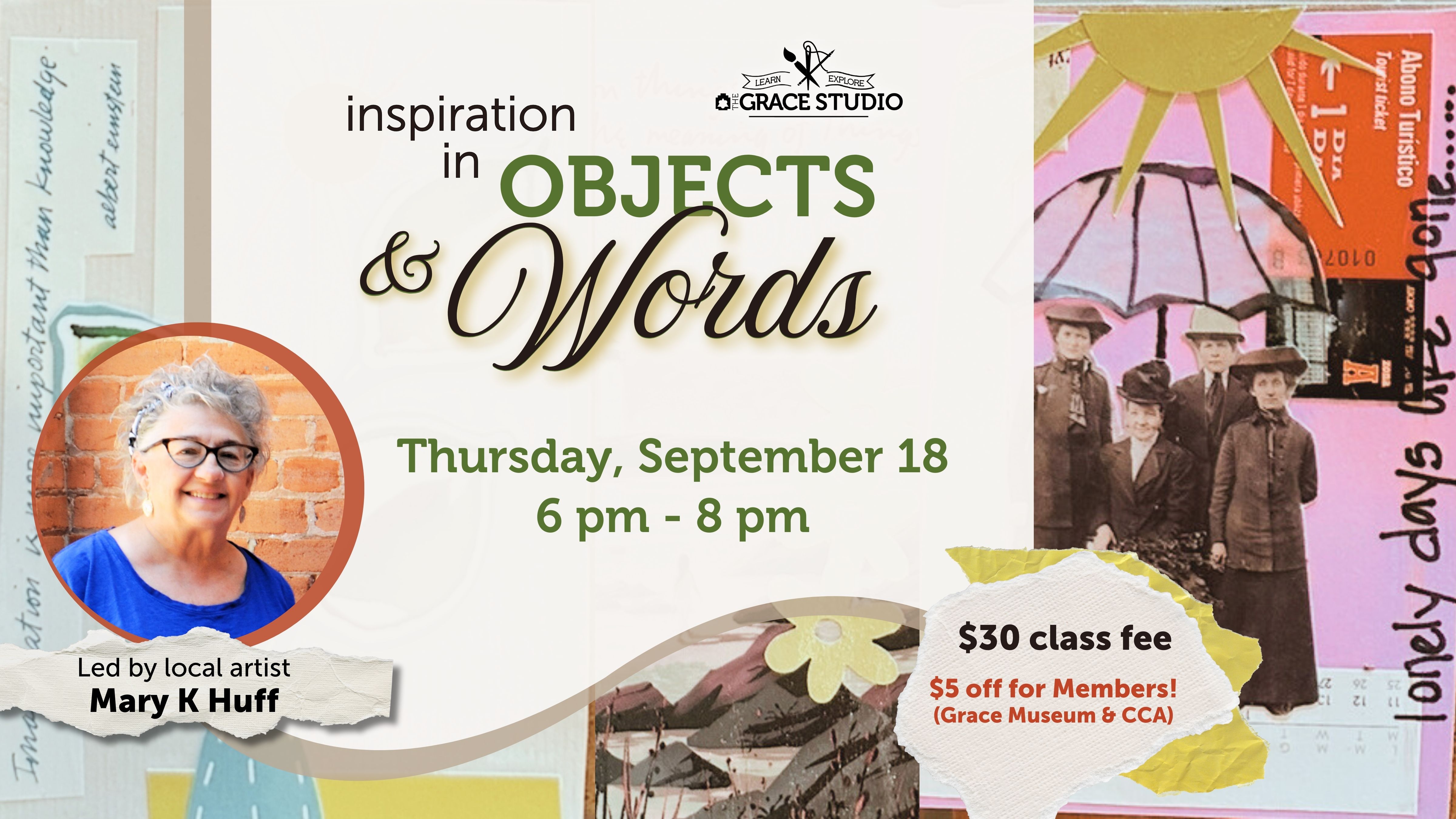 Inspiration in Objects & Words